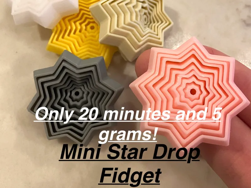 Mini Star Drop Fidget
