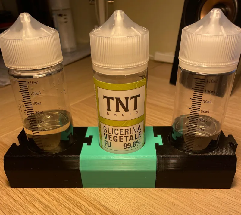 E-CIG LIQUID BOTTLE HOLDER STACKABLE 40mm