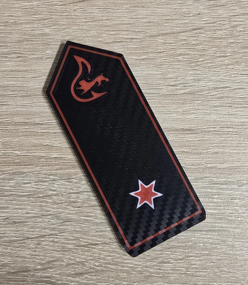 Rank insignia of a Fire Master - Free 3D Print Model - MakerWorld