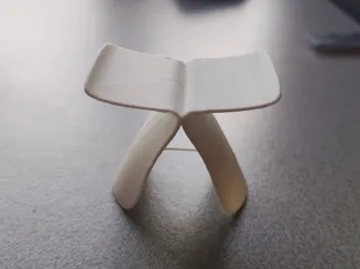 Dollhouse Butterfly stool 1:12 miniture