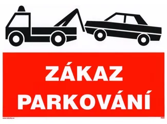 Zakaz parkovaní ceduleka
