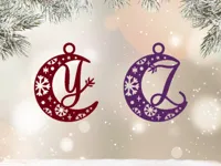 Boules de Noël aux initiales — photo 7