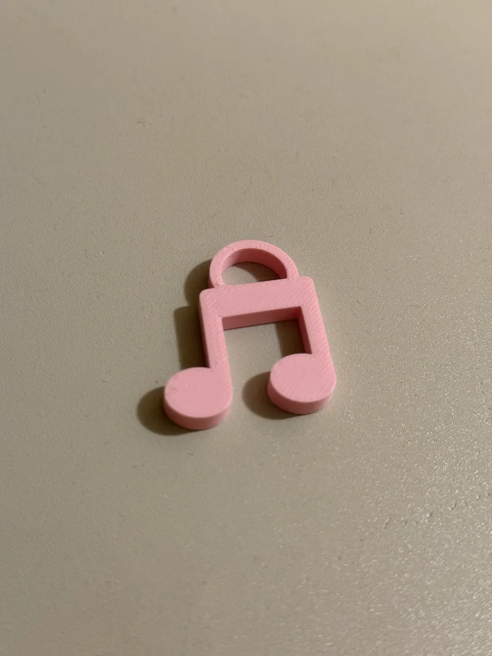 Music Note Keychain | Earring | Pendant view 2