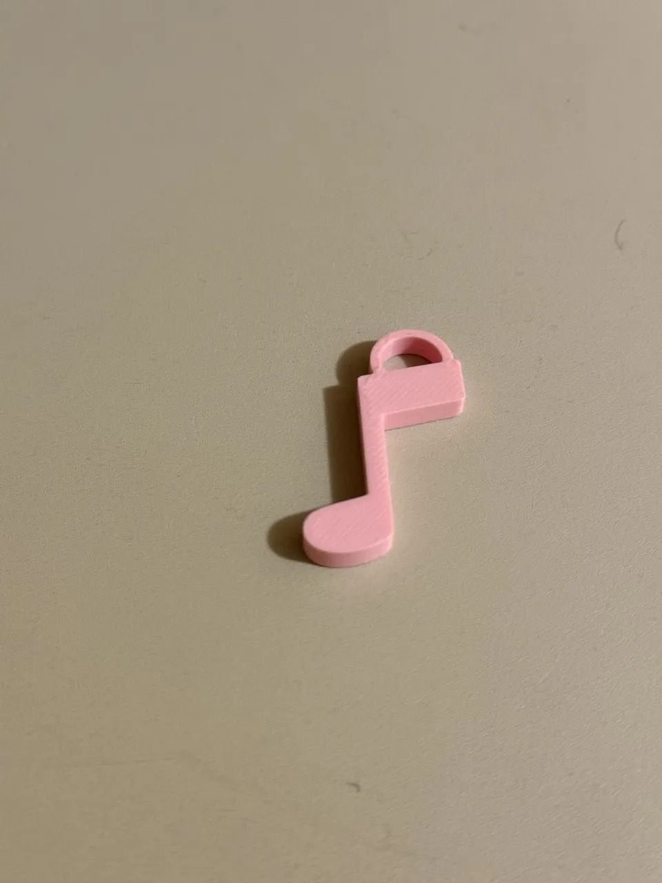 Music Note Keychain | Earring | Pendant view 3