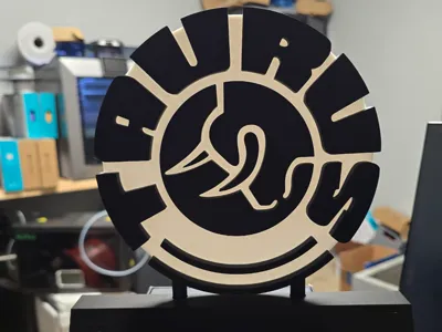 Taurus logo stand Sign