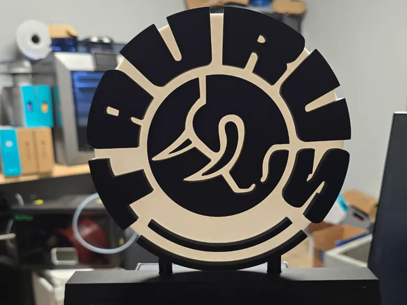 Taurus logo stand Sign