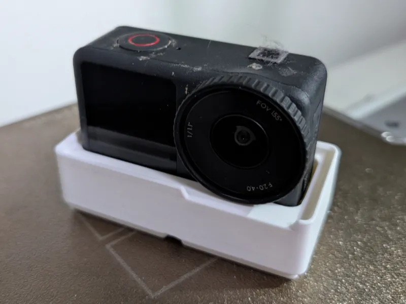 DJI Action 6 container for Gridfinity