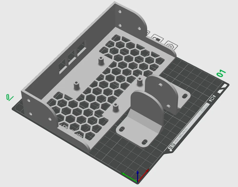 raspberry-pi-3b-10-inch-rack-panel-a1-mini-free-3d-print-model