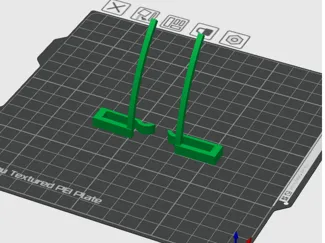 Cat ear headphone clips