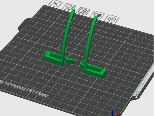Cat ear headphone clips