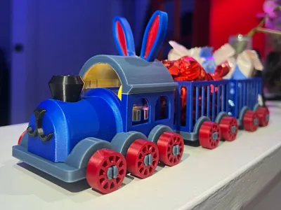 Easter Bunny Train NO AMS