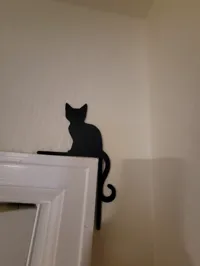 Chaton sur la porte — photo 2