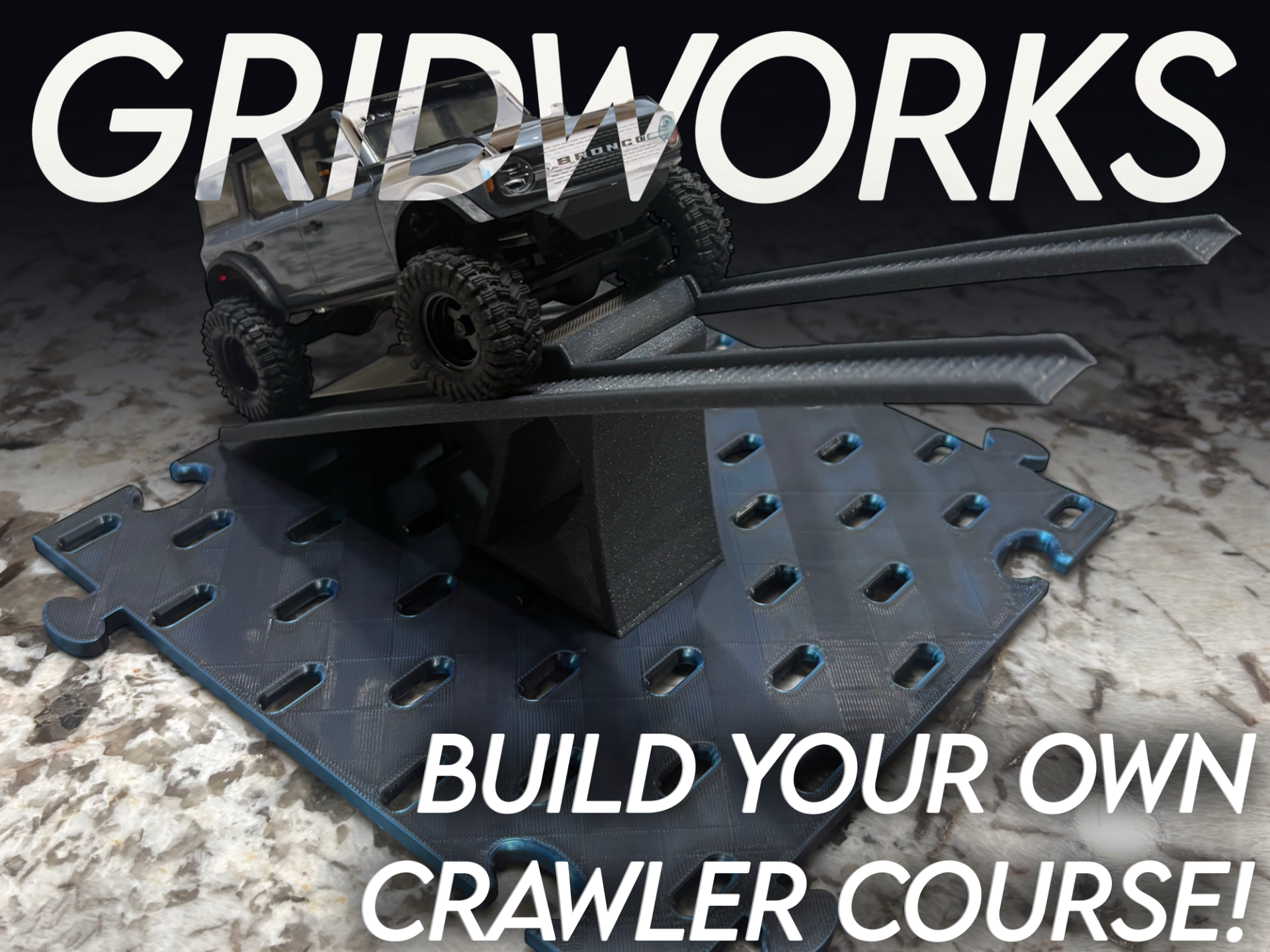 GRIDWORKS | SEE SAW RC CRAWLER COURSE (Scale 30)