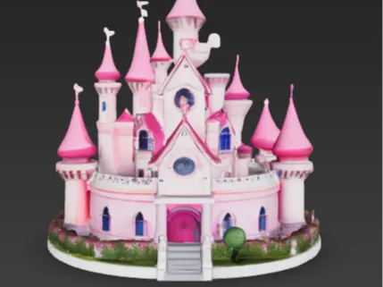 粉色城堡(pink castle)