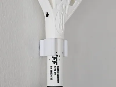 Floorball Stick Wall Mount - Minimalist Snap-fit