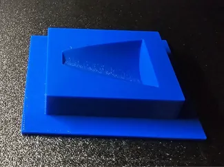Jig for laser engraving 1oz shot glass