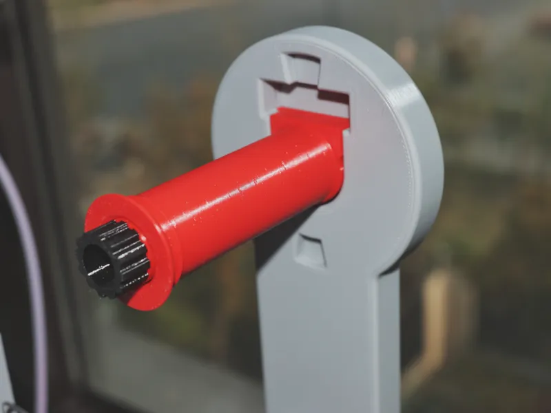 起迪Q1Pro滚动耗材料架_Turning Spool adapter for QIDI Q1Pro