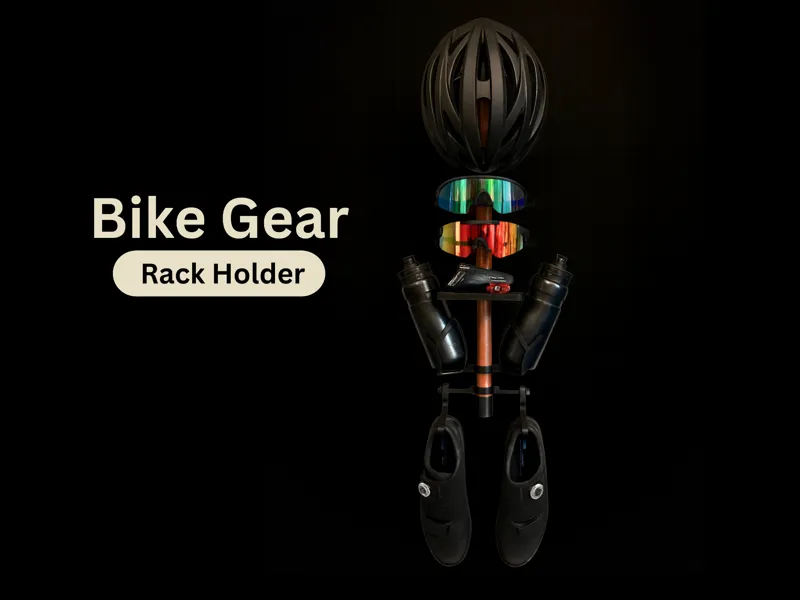 Modularer Wandhalter für Radsportzubehör-Gear Rack