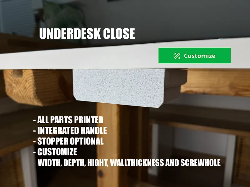 UNDERDESKDRAWER CLOSE