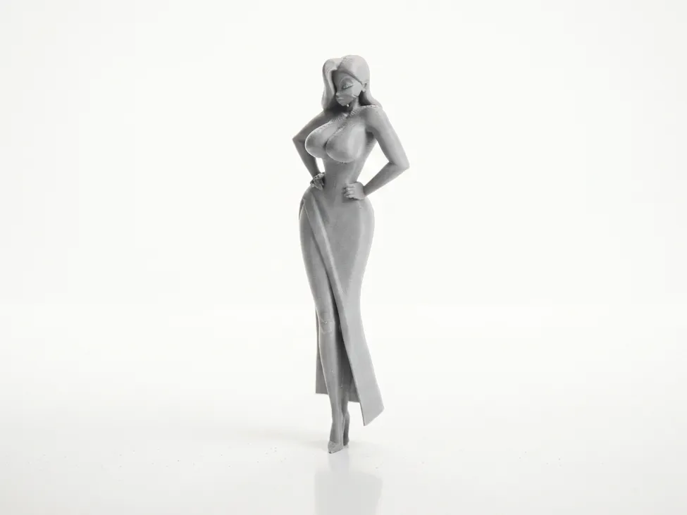 Elegant Woman Figurine Statue 3D Printable - Free 3D Print Model ...