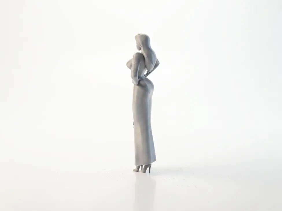 Elegant Woman Figurine Statue 3D Printable - Free 3D Print Model ...