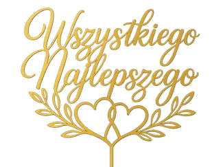 Topper Wszystkiego Najlepszego