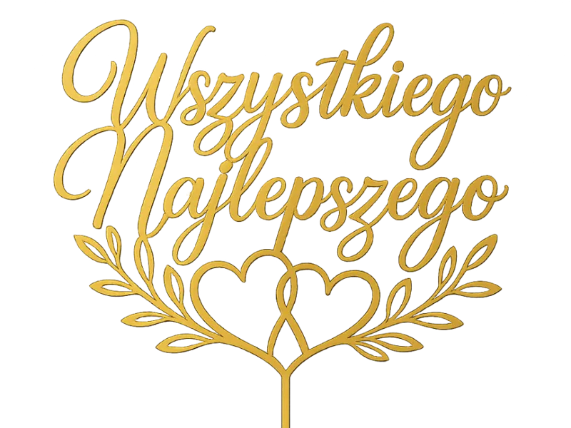 Topper Wszystkiego Najlepszego
