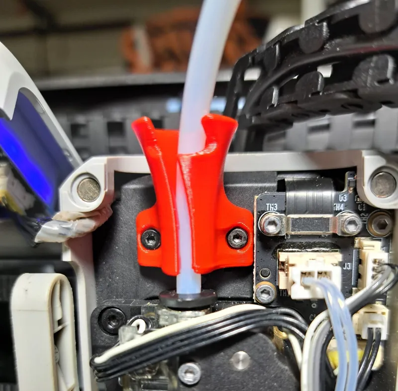 Extruder PTFE guide. "Bowden Guide" Series X/P