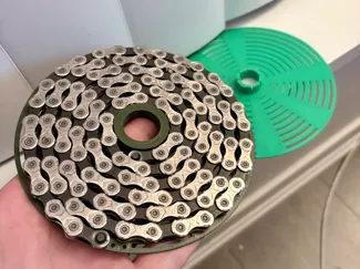 Bicycle Chain System - Store, Clean & Wax