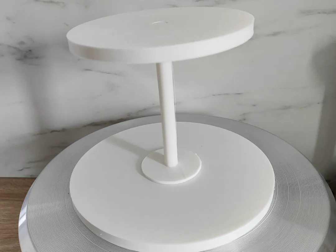 Présentoir à gâteau surélevé