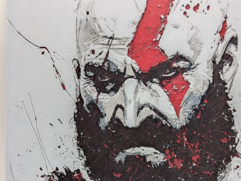 Kratos - God of War - Hueforge