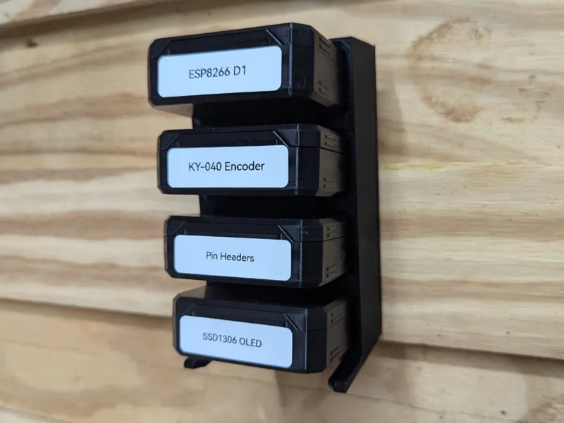 French Cleat Adapter for Clamshell Boxes Rack