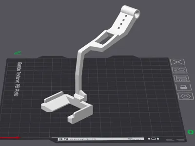 CyberBrick SoccerBot 1 piece solid fork