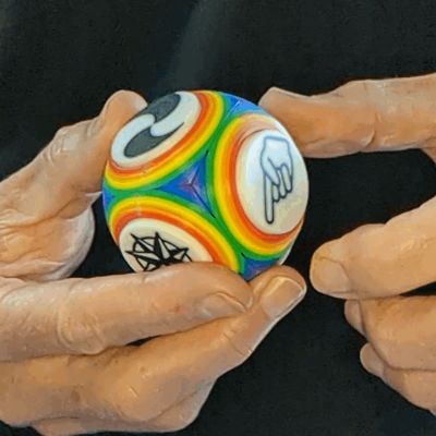 Fidget Spinner Ball