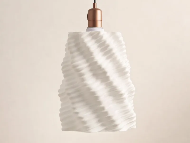 Modern Wavy Lampshade