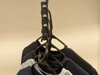 Space Saving Hanger (Print in Place)