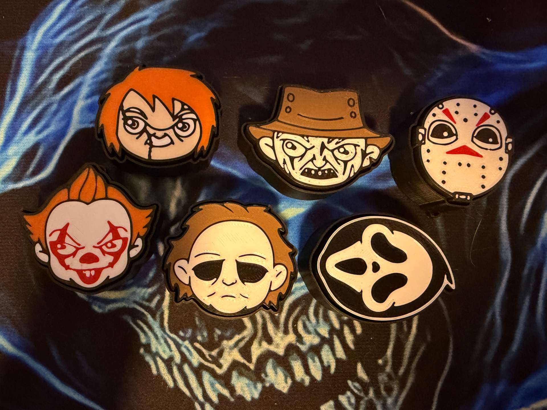 Horror Kids Fidget Clickers
