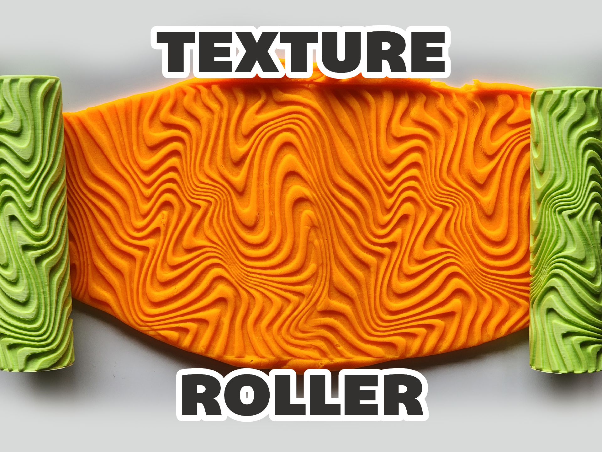 Texture Roller V259 | Op Art swirl