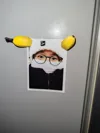 Half Banana Fridge Magnet