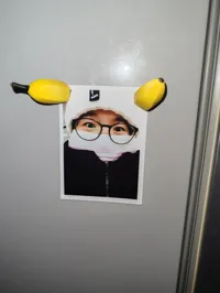 半根香蕉冰箱贴