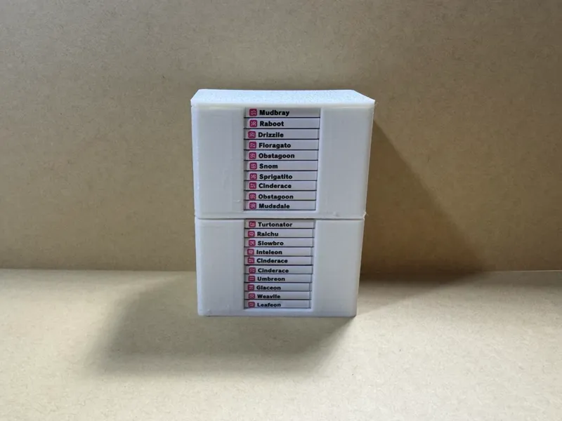 Stackable Pokémon Mezastar Holder