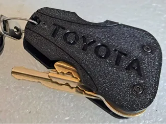 Key fob for physical keys