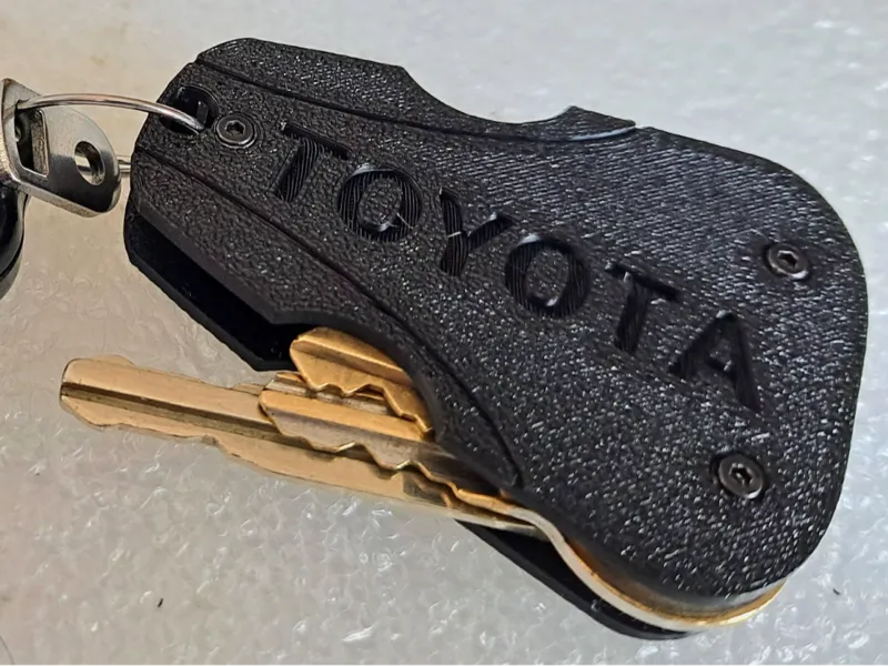 Key fob for physical keys