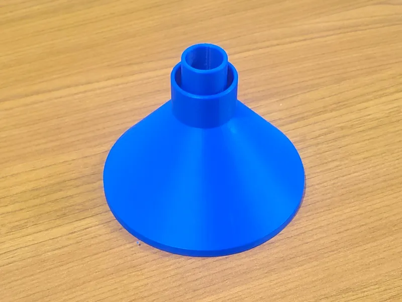 Slide On Bottle Funnel 4 Inch Top