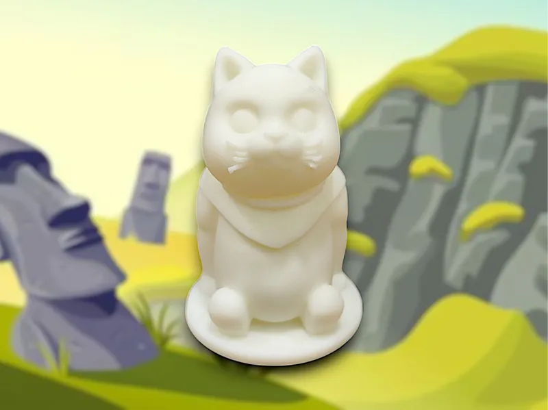 Moai Cat