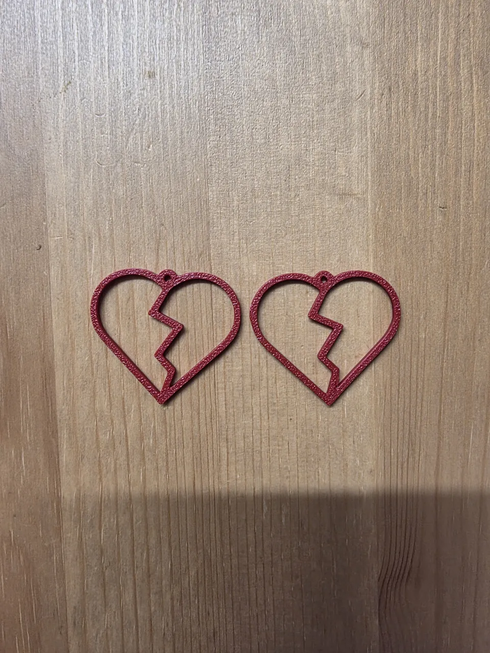 Broken Heart Earrings view 2