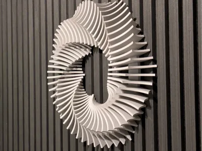 "Liminal Ring" - Parametric Wall Sculpture