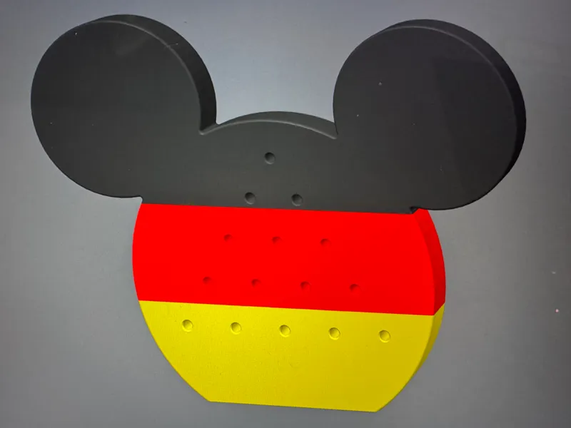 Mickey Mouse Peg Board Game