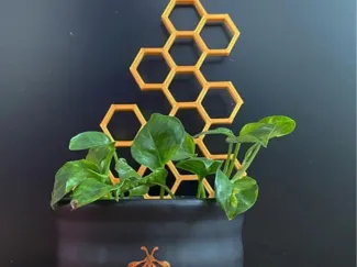 Honeycomb Plant Trellis