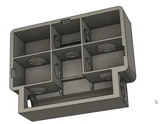 small roach bait holder with lid